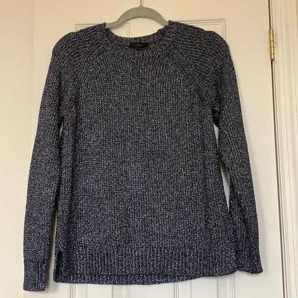 J Crew Metallic Knit sweater - Picture 1 of 4
